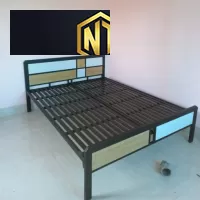 GIƯỜNG SẮT PHỐI GỖ NHIỀU KÍCH THƯỚC